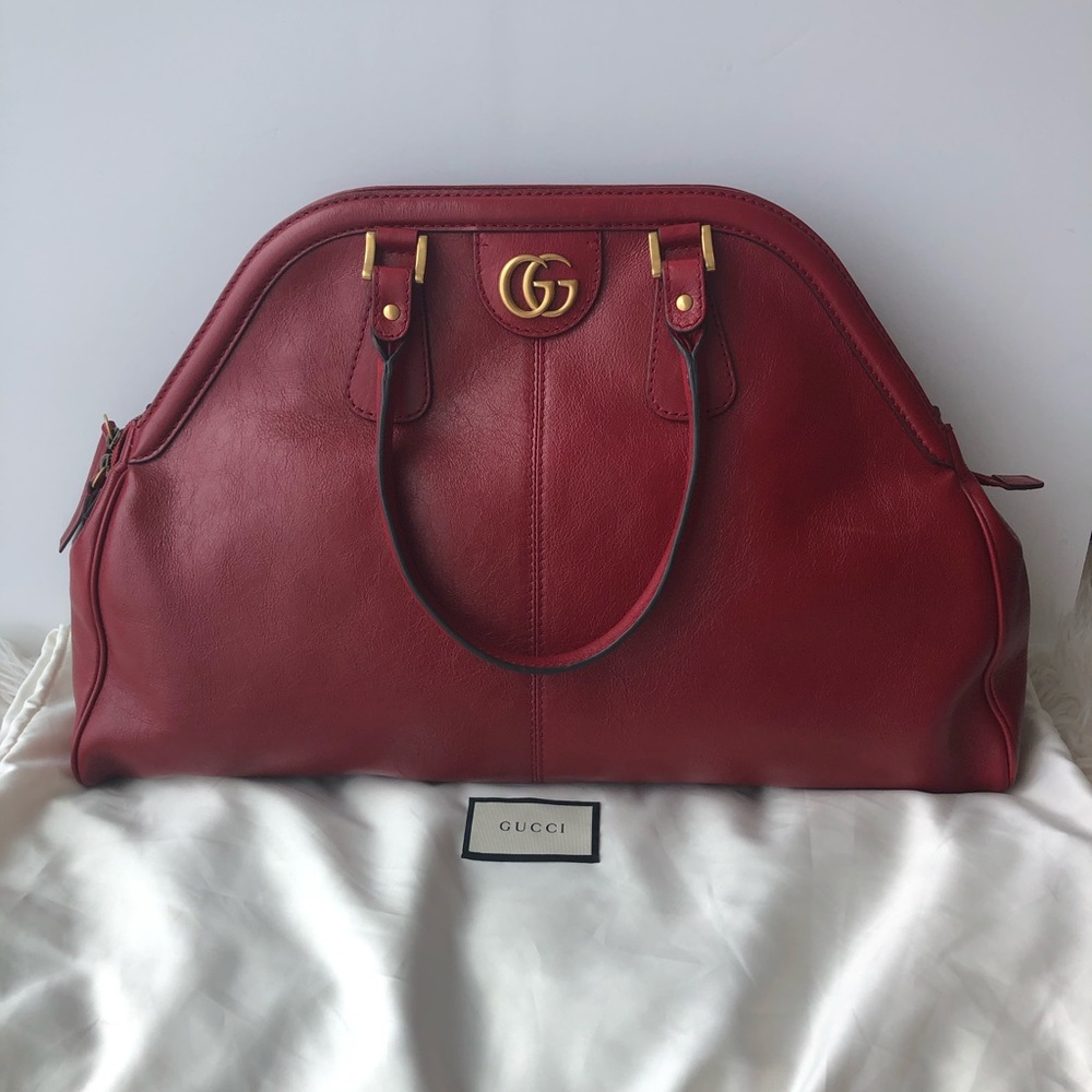 NEW Authentic Gucci ReBelle Large Red
